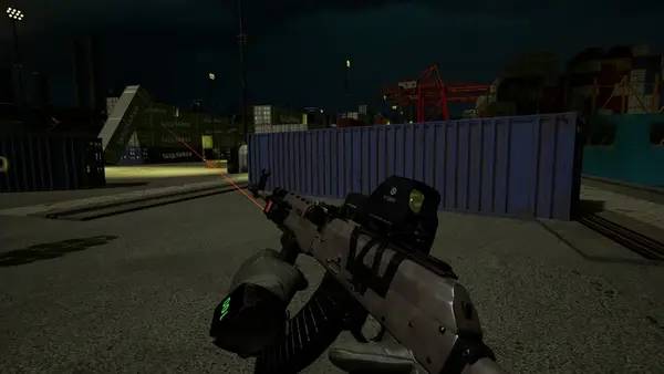 Интерфейс Hard Night VR во время прохождения