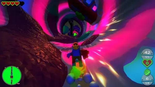 Интерфейс Heart Chain Kitty во время прохождения