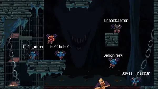 Интерфейс Hellstuck Rage With Your Friends во время прохождения