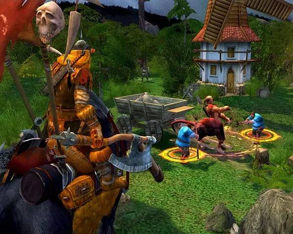Интерфейс Heroes of Might and Magic 5  Tribes of the East во время прохождения