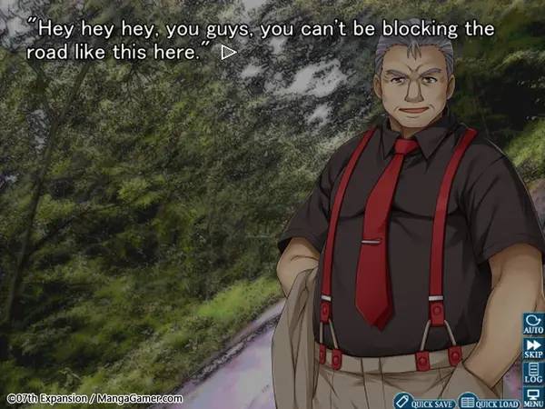 Интерфейс Higurashi When They Cry Hou - Ch.4 Himatsubushi во время прохождения