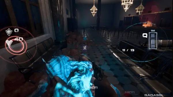 Интерфейс HIVE во время прохождения