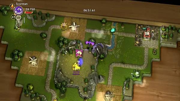 Интерфейс HOARD во время прохождения