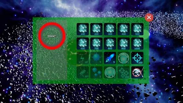 Интерфейс Homeworld Defense во время прохождения