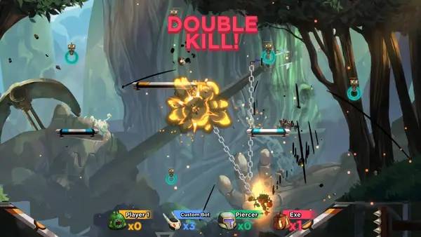 Интерфейс Hookbots во время прохождения