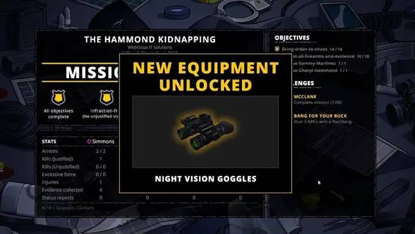 Интерфейс Hot Brass во время прохождения