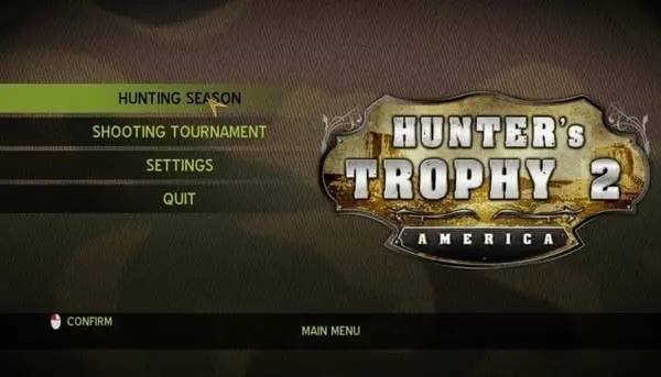 Интерфейс Hunters Trophy 2 America во время прохождения