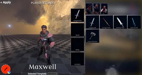 Интерфейс HyperBlade во время прохождения