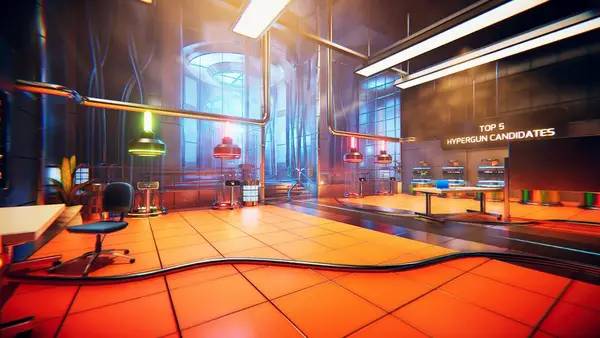 Интерфейс HYPERGUN во время прохождения