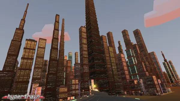 Интерфейс Hypertrain во время прохождения