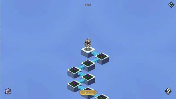 Интерфейс IDLE HEROS во время прохождения