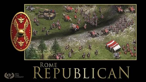 Интерфейс Imperivm RTC  HD Edition -  Great Battles of Rome  во время прохождения