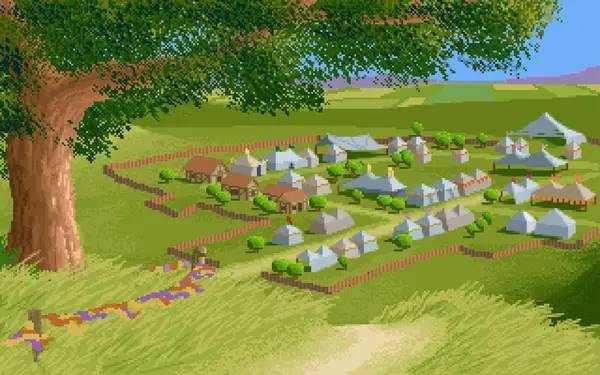 Интерфейс Inherit the Earth  Quest for the Orb во время прохождения