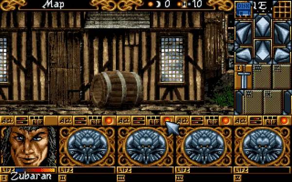 Интерфейс Ishar Compilation во время прохождения