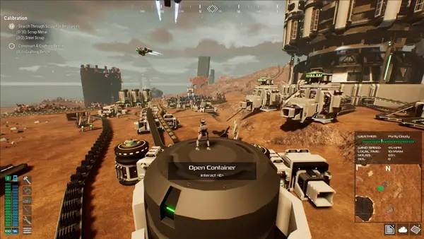 Интерфейс JUNKPUNK во время прохождения