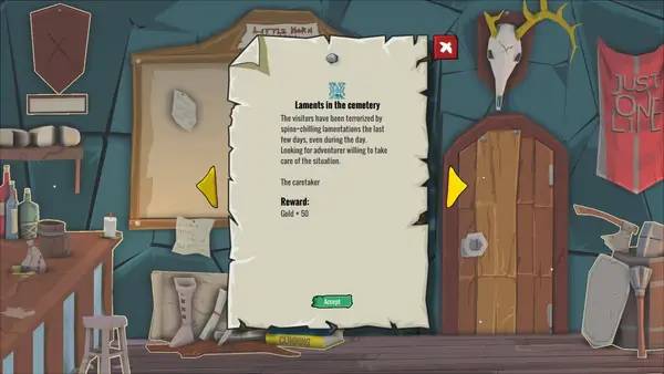 Интерфейс Just One Line во время прохождения