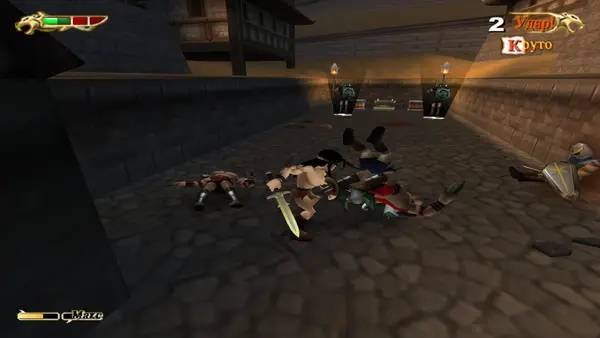 Интерфейс KAAN Barbarian's Blade во время прохождения