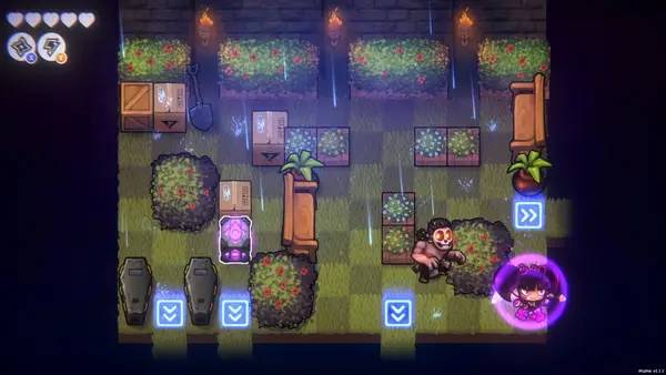 Интерфейс Keen One Girl Army во время прохождения