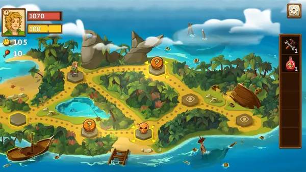 Интерфейс Knights of Braveland во время прохождения