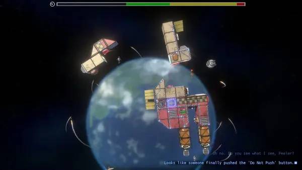 Интерфейс Kosmokrats во время прохождения