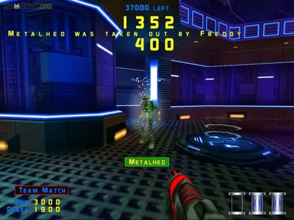 Интерфейс Laser Arena во время прохождения