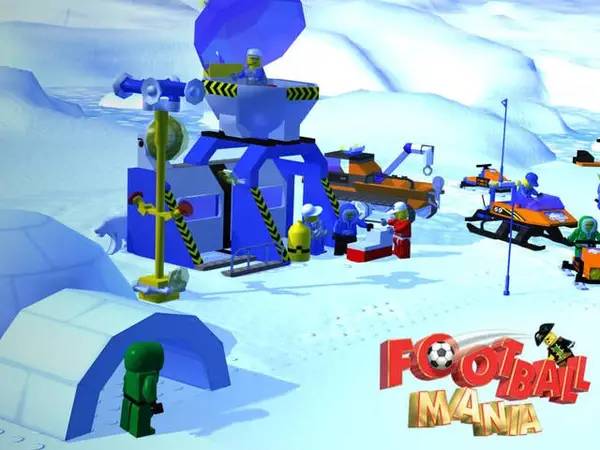 Интерфейс LEGO Soccer Mania во время прохождения