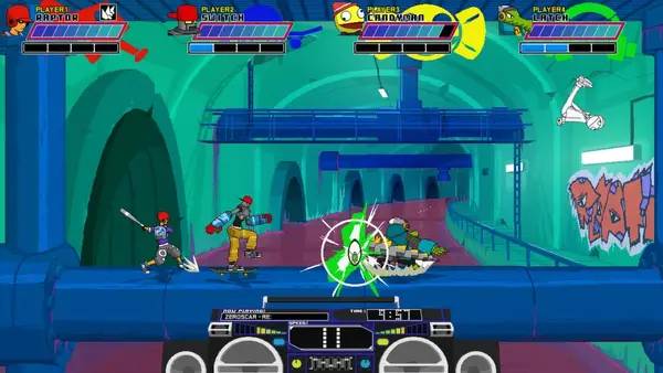 Интерфейс Lethal League во время прохождения