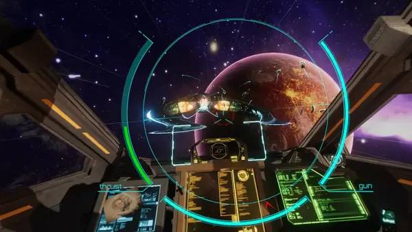 Интерфейс Life Hutch VR во время прохождения