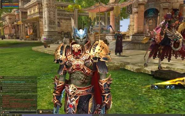 Интерфейс Lineage 2 The Lord of Bifrost. Helios во время прохождения