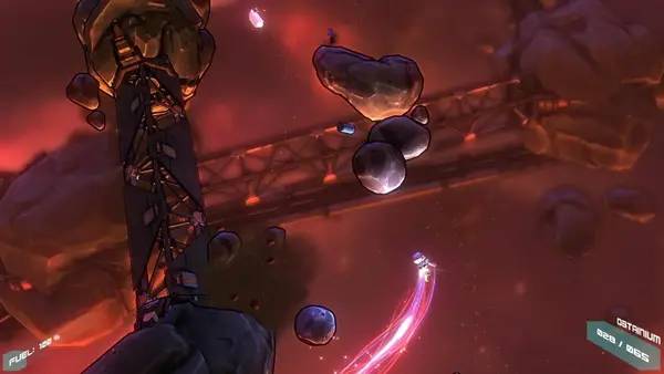 Интерфейс LOST ORBIT во время прохождения