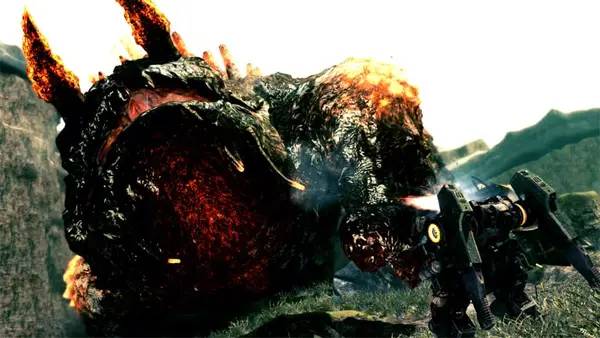 Интерфейс Lost Planet 2 во время прохождения