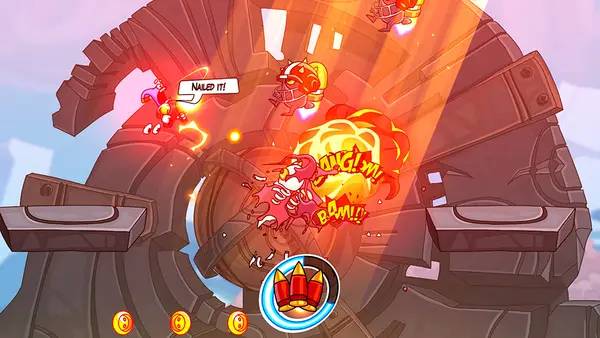 Интерфейс Lost Socks Naughty Brothers во время прохождения