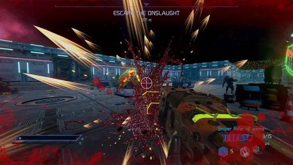 Интерфейс Madness Beverage во время прохождения