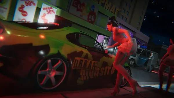 Интерфейс MadOut2 BigCityOnline во время прохождения