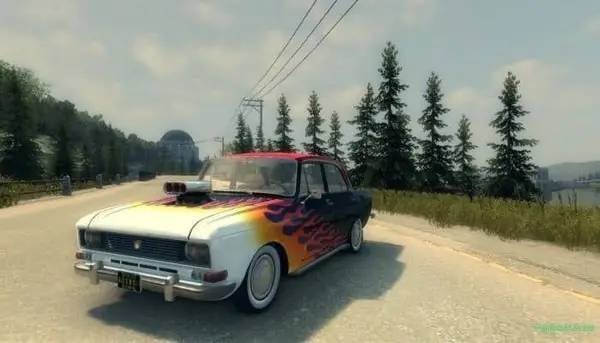 Интерфейс Мафия 2 с русскими машинами во время прохождения