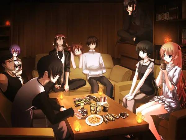 Интерфейс Majikoi! Love Me Seriously! во время прохождения