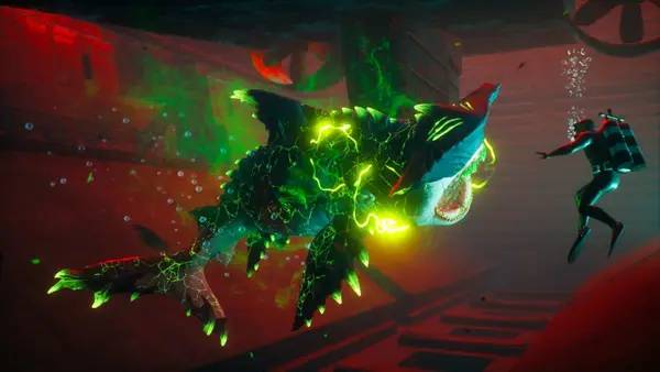 Интерфейс Maneater Truth Quest во время прохождения