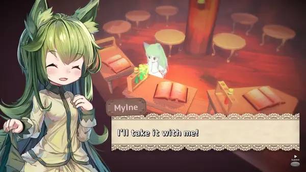 Интерфейс Märchen Forest  Mylne and the Forest Gift во время прохождения