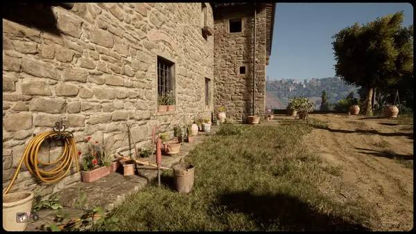 Интерфейс Martha Is Dead во время прохождения