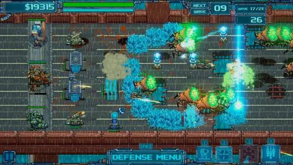 Интерфейс Mechs V Kaijus во время прохождения