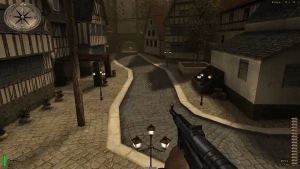 Интерфейс Medal of Honor  Allied Assault - War Chest во время прохождения