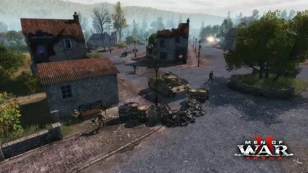 Интерфейс Men of War 2 Arena во время прохождения