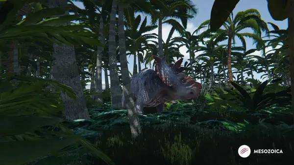 Интерфейс Mesozoica во время прохождения