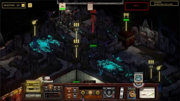 Интерфейс Midwest 90 Rapid City во время прохождения