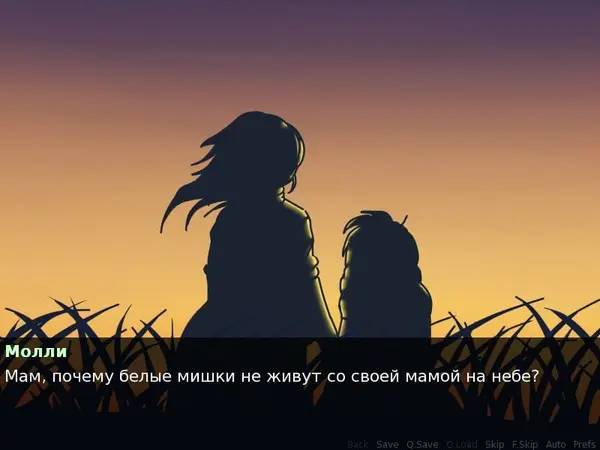 Интерфейс Милая, милая Молли во время прохождения