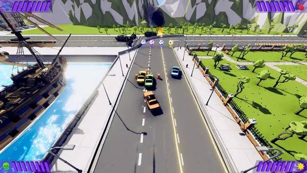 Интерфейс Minigames Mayhem во время прохождения