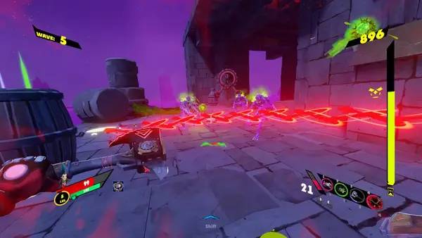 Интерфейс Mist Hunter во время прохождения