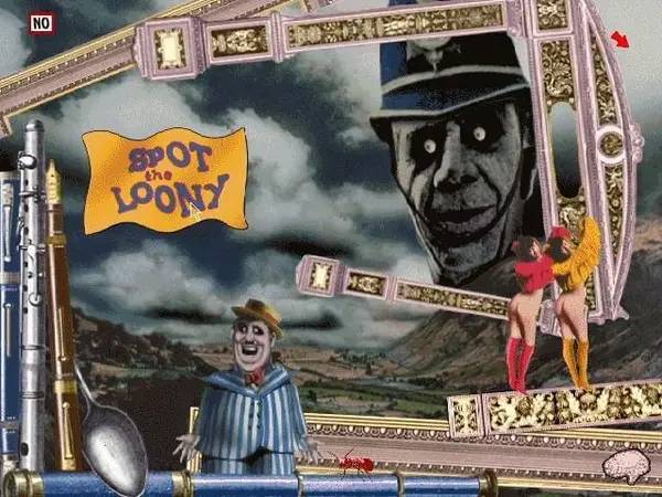 Интерфейс Monty Python's Complete Waste of Time во время прохождения