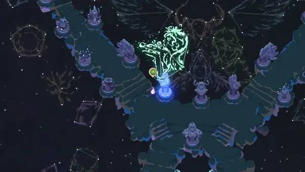 Интерфейс Moon Hunters во время прохождения