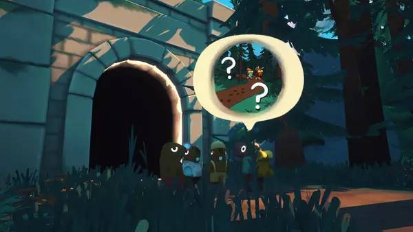 Интерфейс Moose Lost in the Woods во время прохождения